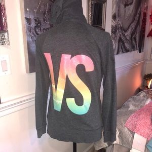 Victoria’s Secret Medium zip-up hoodie Medium